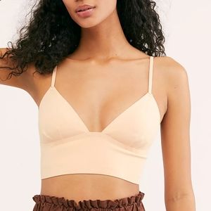 NWOT FREE PEOPLE LONGLINE BRALETTE (M)